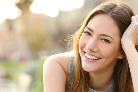 teen girl smiling straight teeth, Urbana, MD Invisalign treatment